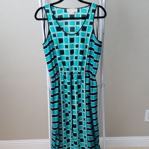 Michael Kors geometric maxi dress